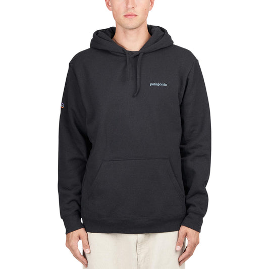 Patagonia Fitz Roy Icon Uprisal Hoody (Schwarz)  - Allike Store