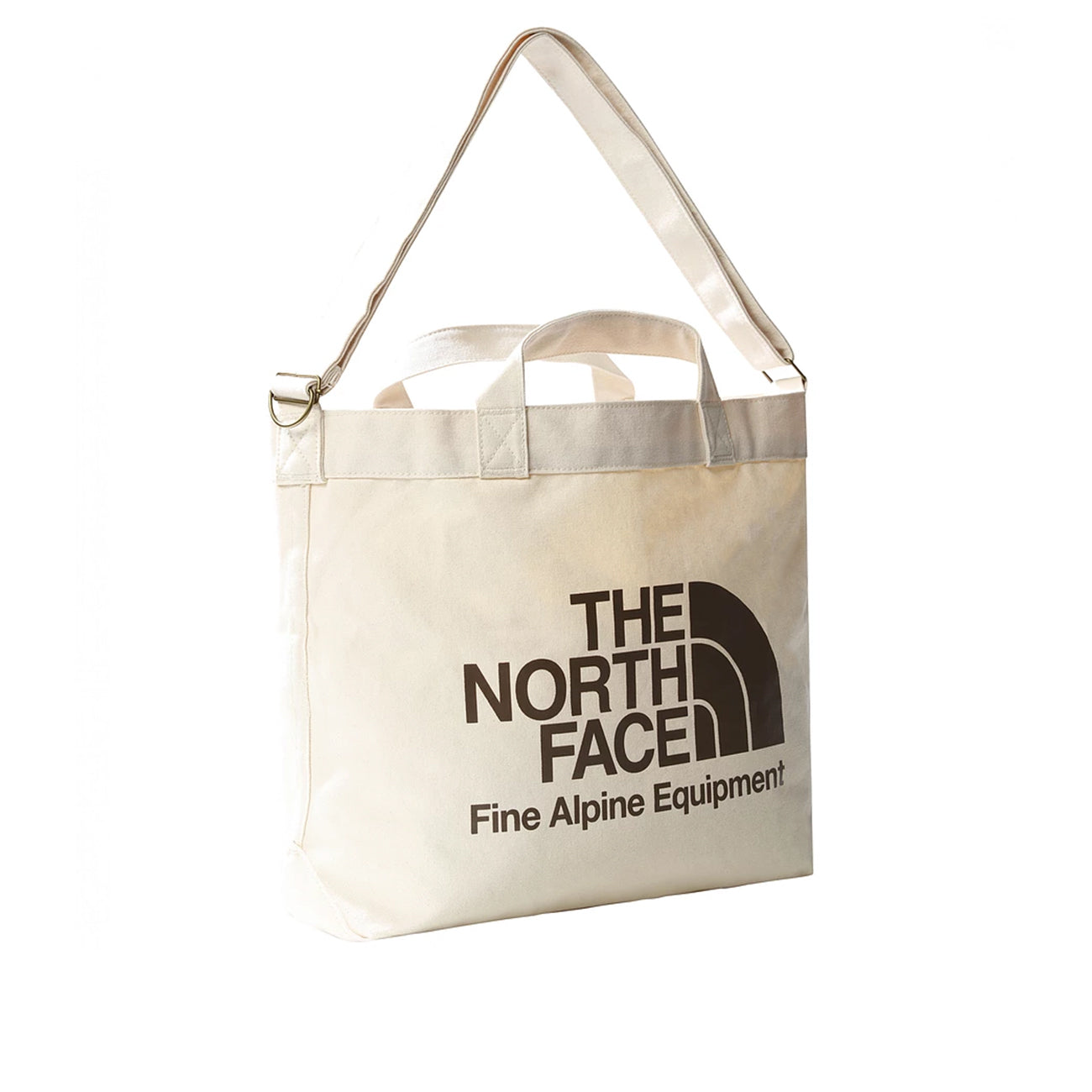 The North Face Adjustable Tote Bag (Beige / Schwarz)  - Allike Store