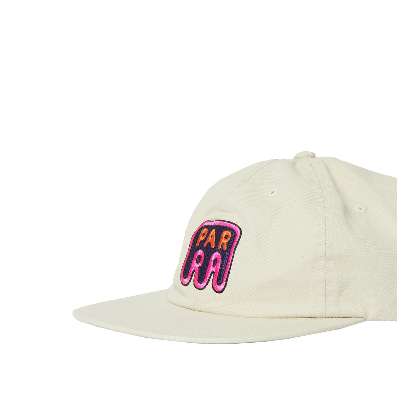 Parra Fast Food Logo 6-Panel Hat (Creme)  - Allike Store
