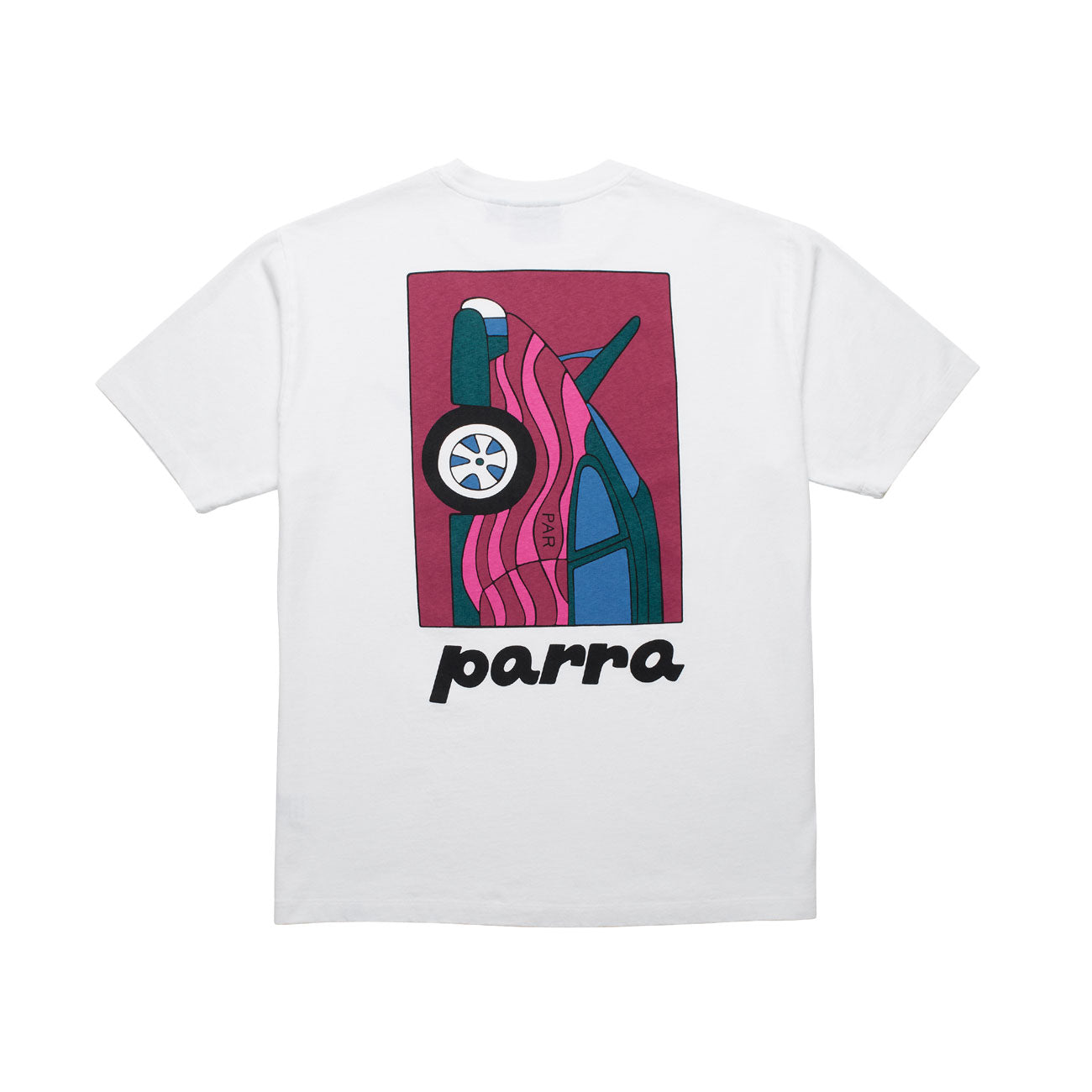 Parra No Parking T-Shirt (Weiß)  - Allike Store