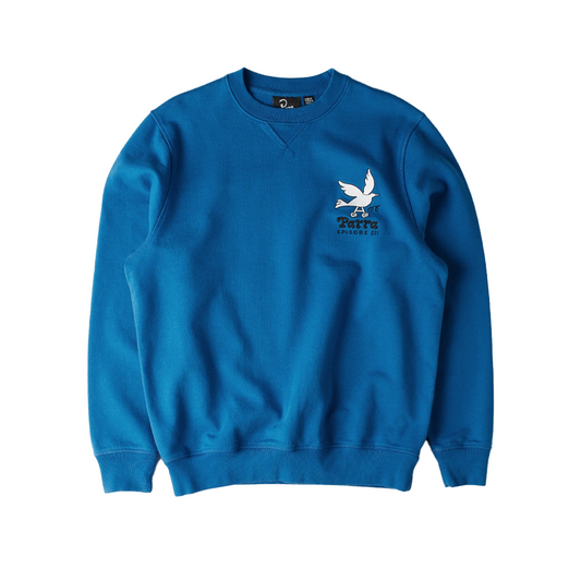 by Parra Wheel Chested Bird Sweater (Blue)