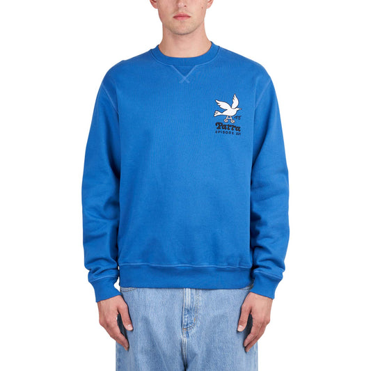 by Parra Wheel Chested Bird Sweater (Blau)