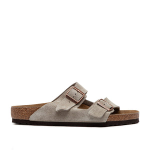 Birkenstock Arizona Suede Leather (Taupe)  - Allike Store