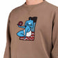 by Parra Future Visions Crew Neck Sweatshirt (Grau)  - Allike Store