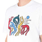 by Parra La Chambre Nuit T-Shirt (Weiß / Multi) - Allike Store