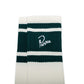 by Parra Signature Striped Crew Socks (Weiss / Grün) - Allike Store
