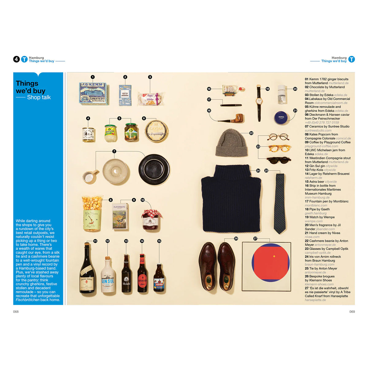 Gestalten: The Monocle Travel Guide Series - Hamburg  - Allike Store