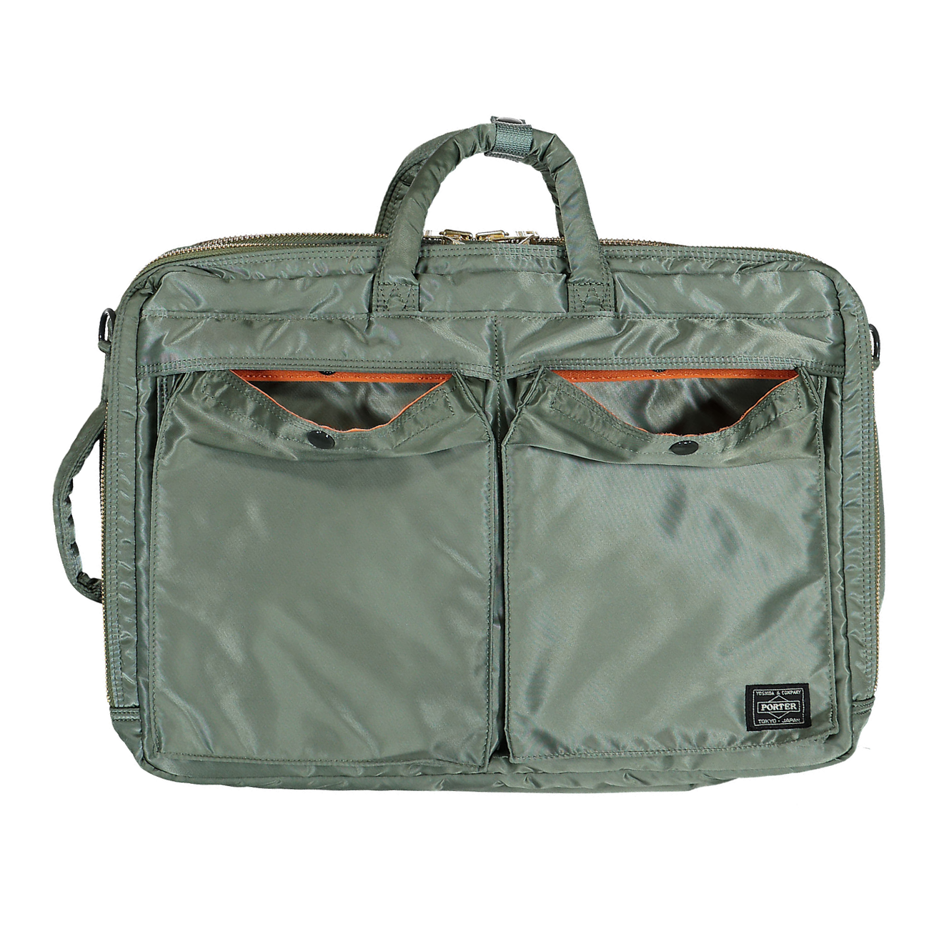 Porter by Yoshida Tanker 3Way Briefcase (Oliv)  - Allike Store