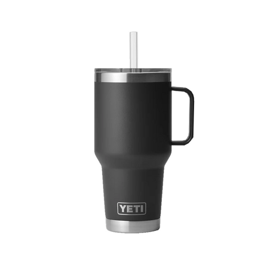 Yeti Rambler 35oz Straw Mug (Black)