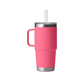 Yeti Rambler 25oz Straw Mug (Pink)