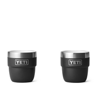 Yeti Rambler Stackable Espresso Cups 4oz (Schwarz)