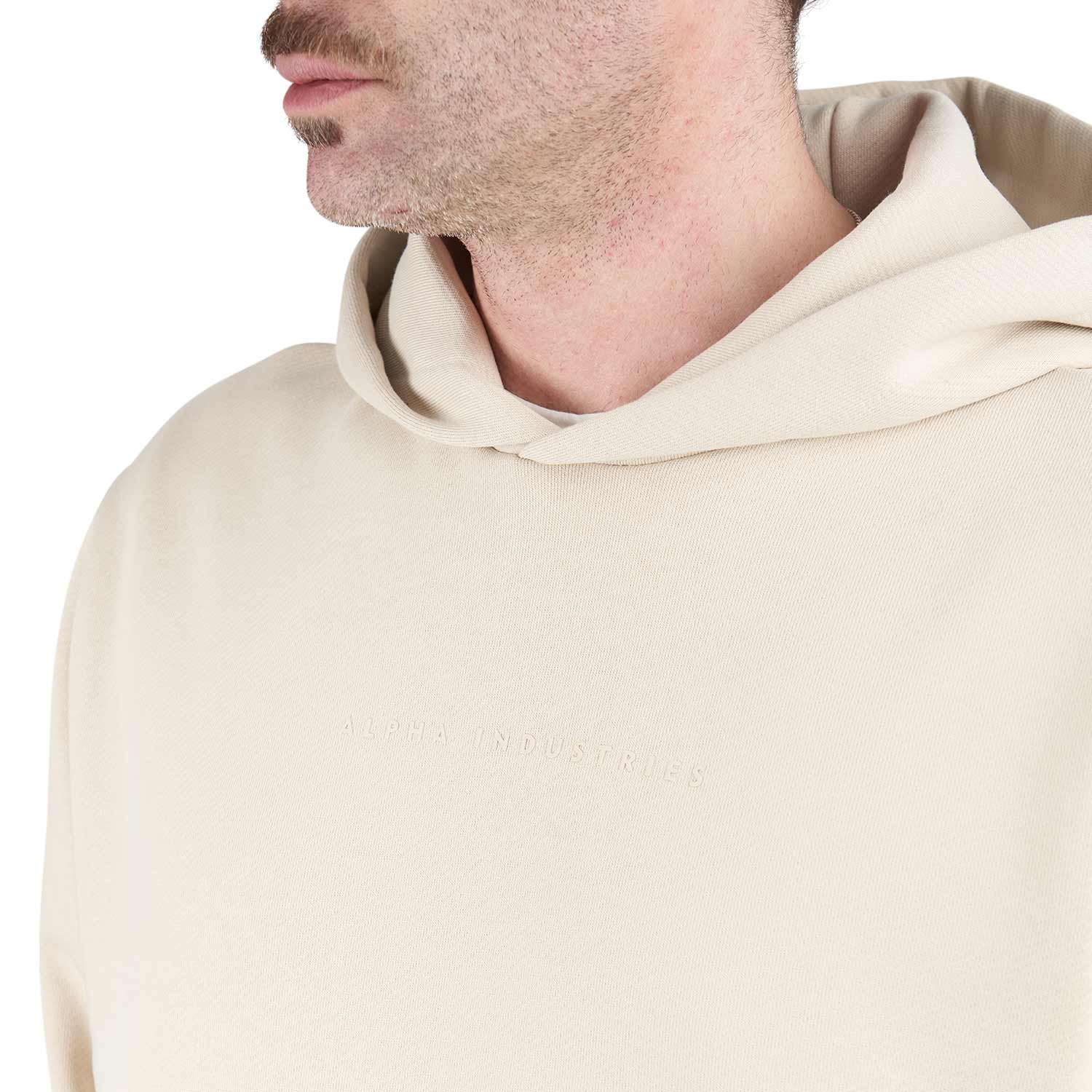 Alpha Industries Base Hoodie (Weiss) - Allike Store