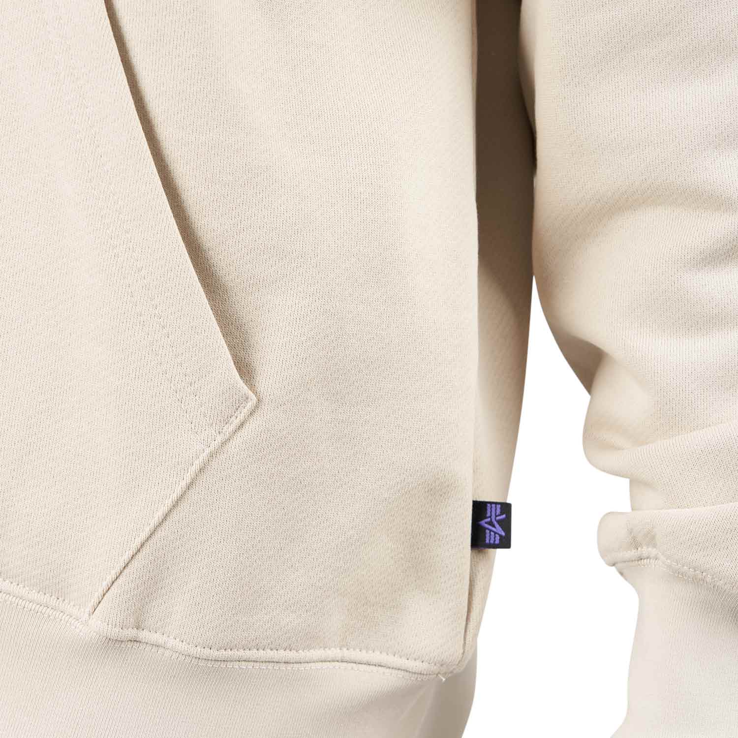 Alpha Industries Base Hoodie (Weiss) - Allike Store