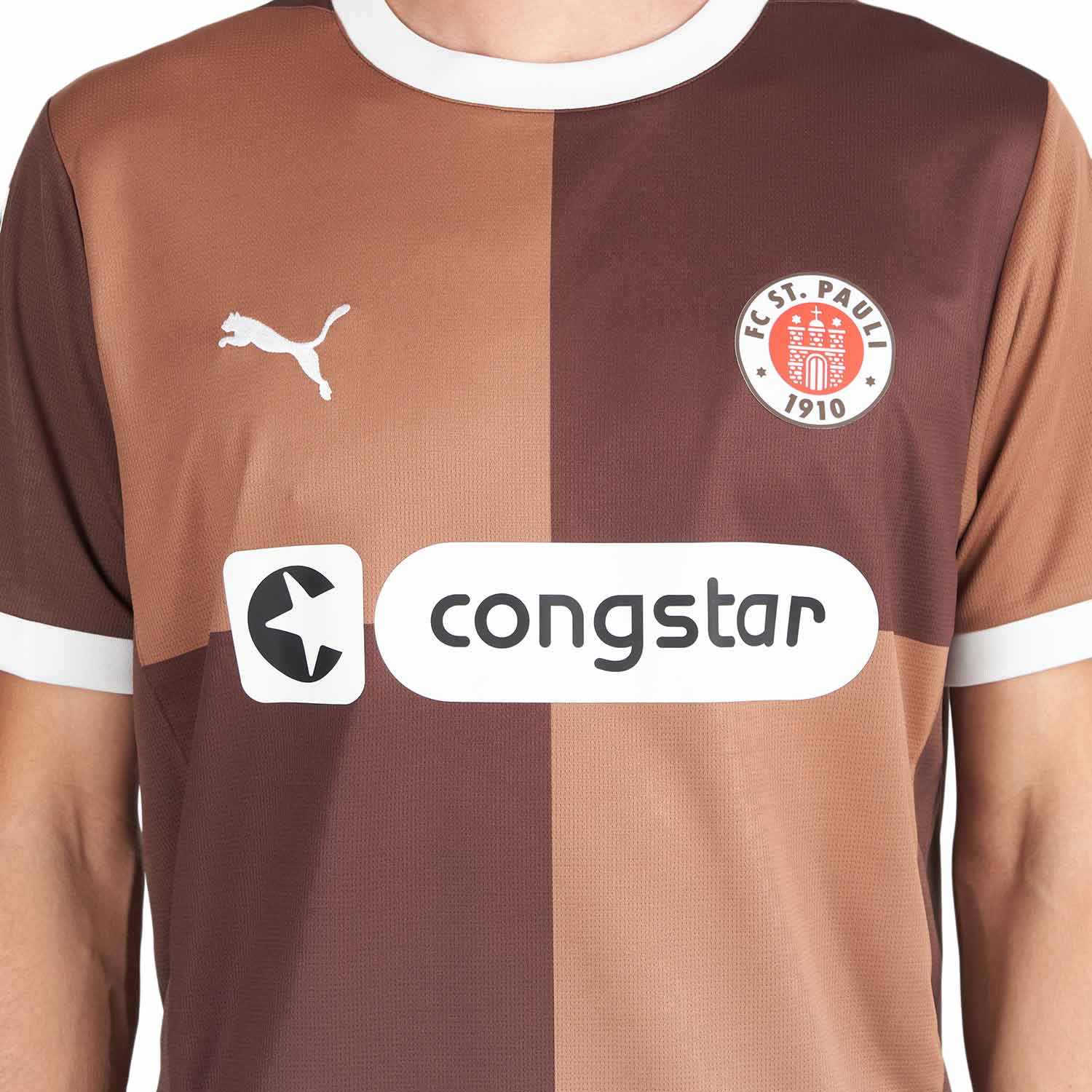 Puma x St. Pauli Home Jersey (Braun / Weiss)  - Allike Store