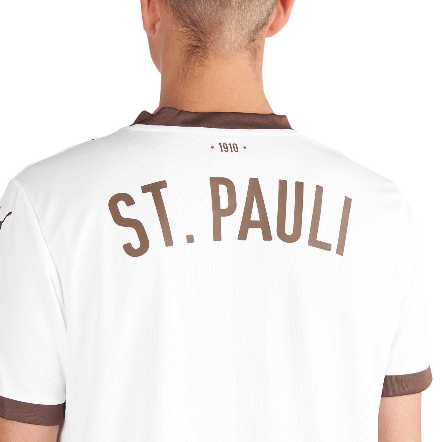 Puma x St. Pauli Away Jersey (Weiss / Braun)  - Allike Store