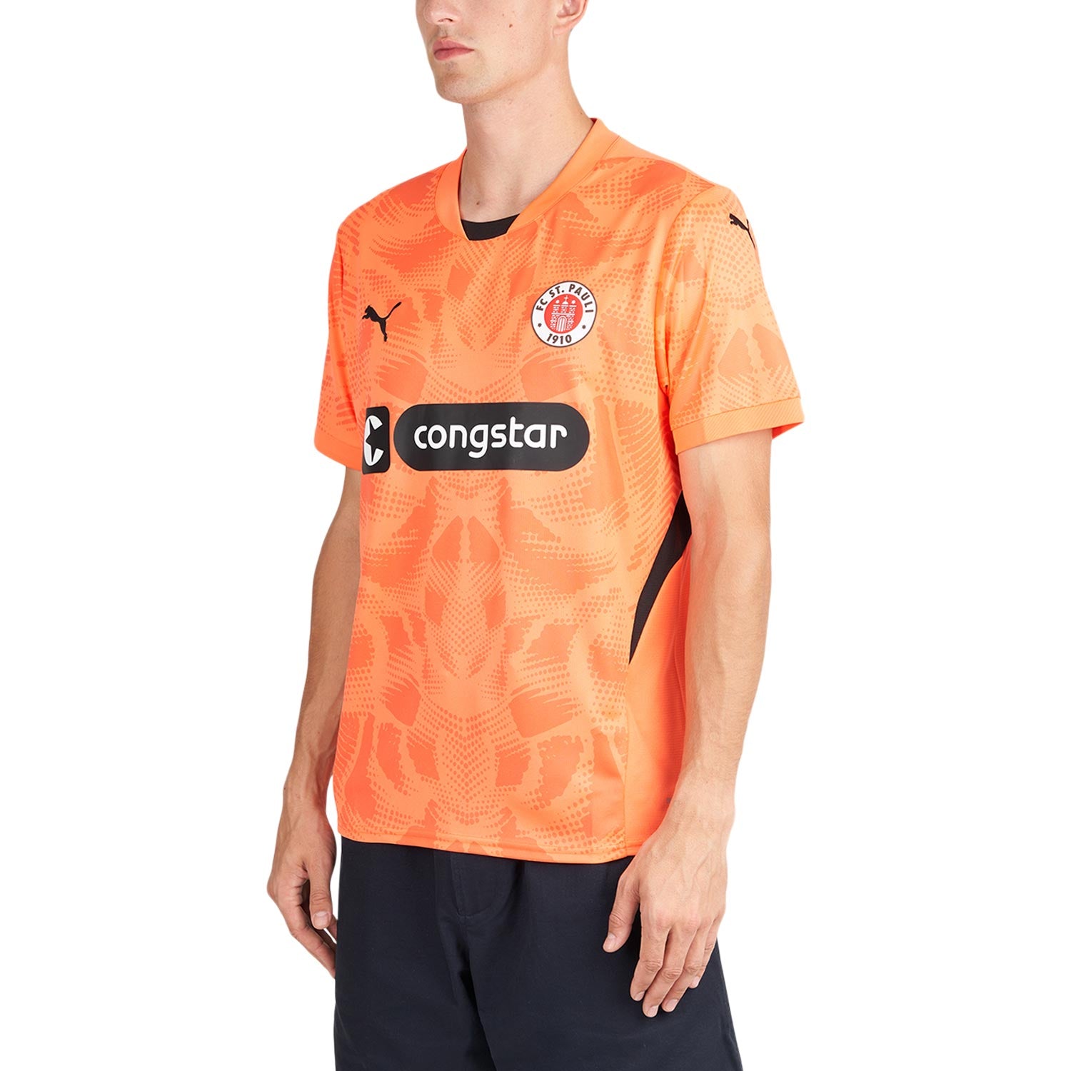 Puma x St. Pauli Goalkeeper Jersey (Orange / Schwarz)  - Allike Store