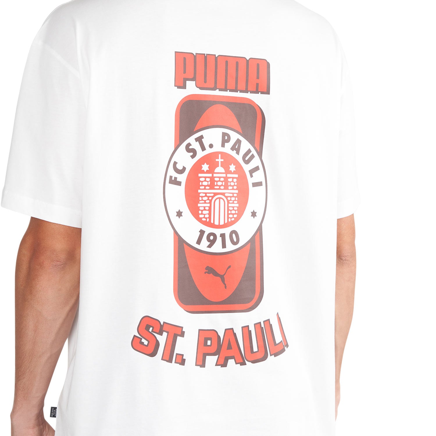 Puma x St. Pauli Graphic T-Shirt (Weiss)  - Allike Store