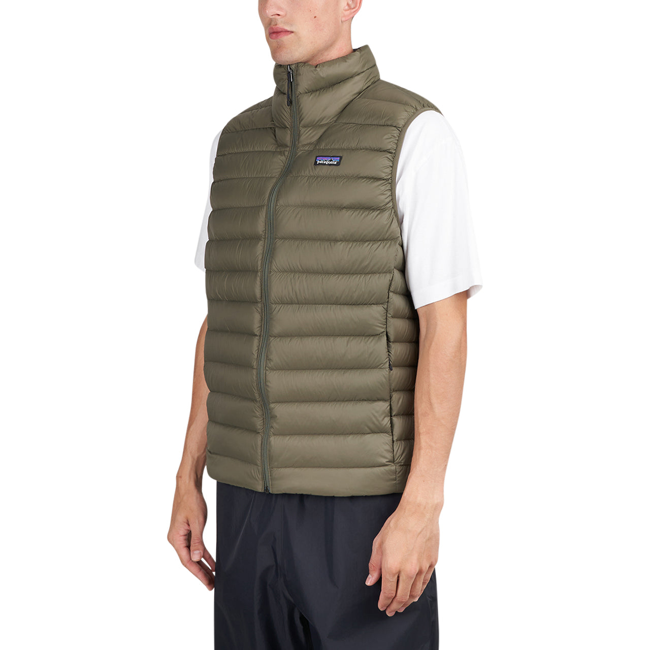 Down shop sweater vest