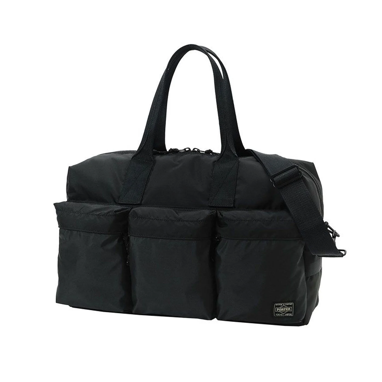 Porter by Yoshida Force 2Way Duffle Bag (Schwarz)  - Allike Store