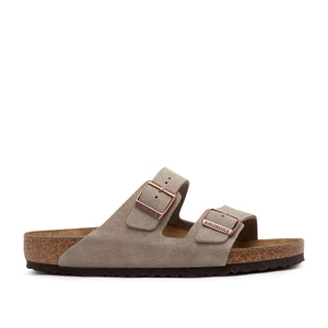 Birkenstock Arizona Soft Footbed Suede (Taupe)  - Allike Store