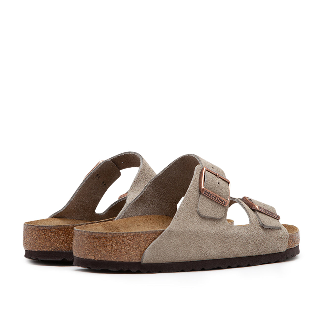 Birkenstock Arizona Soft Footbed Suede Taupe