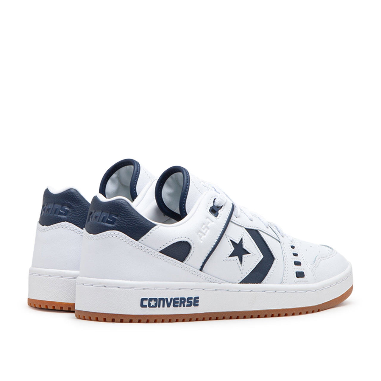 Converse rival ox white clearance navy