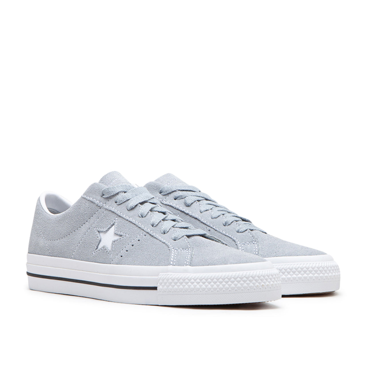 Converse one star on sale grey