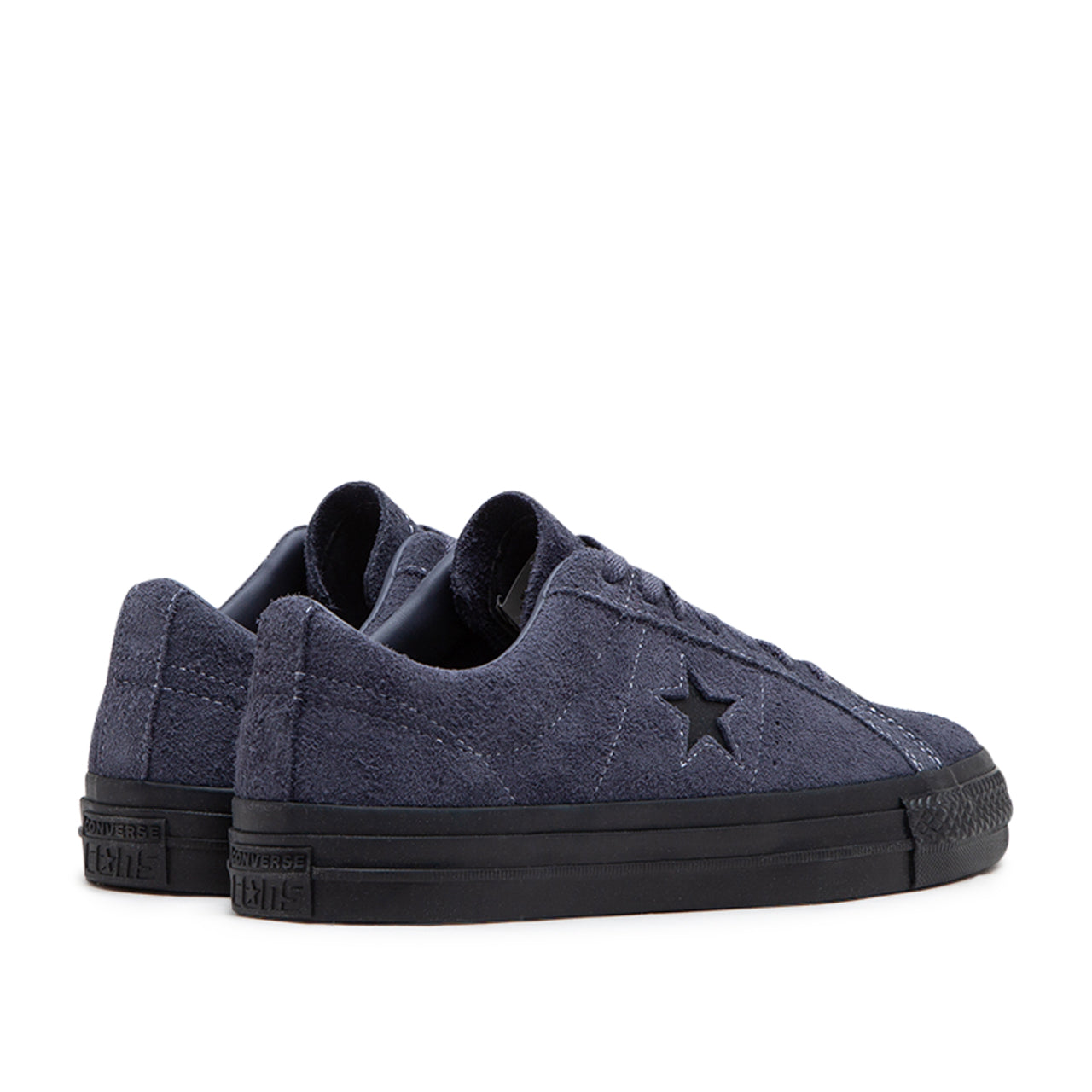 Converse navy store suede