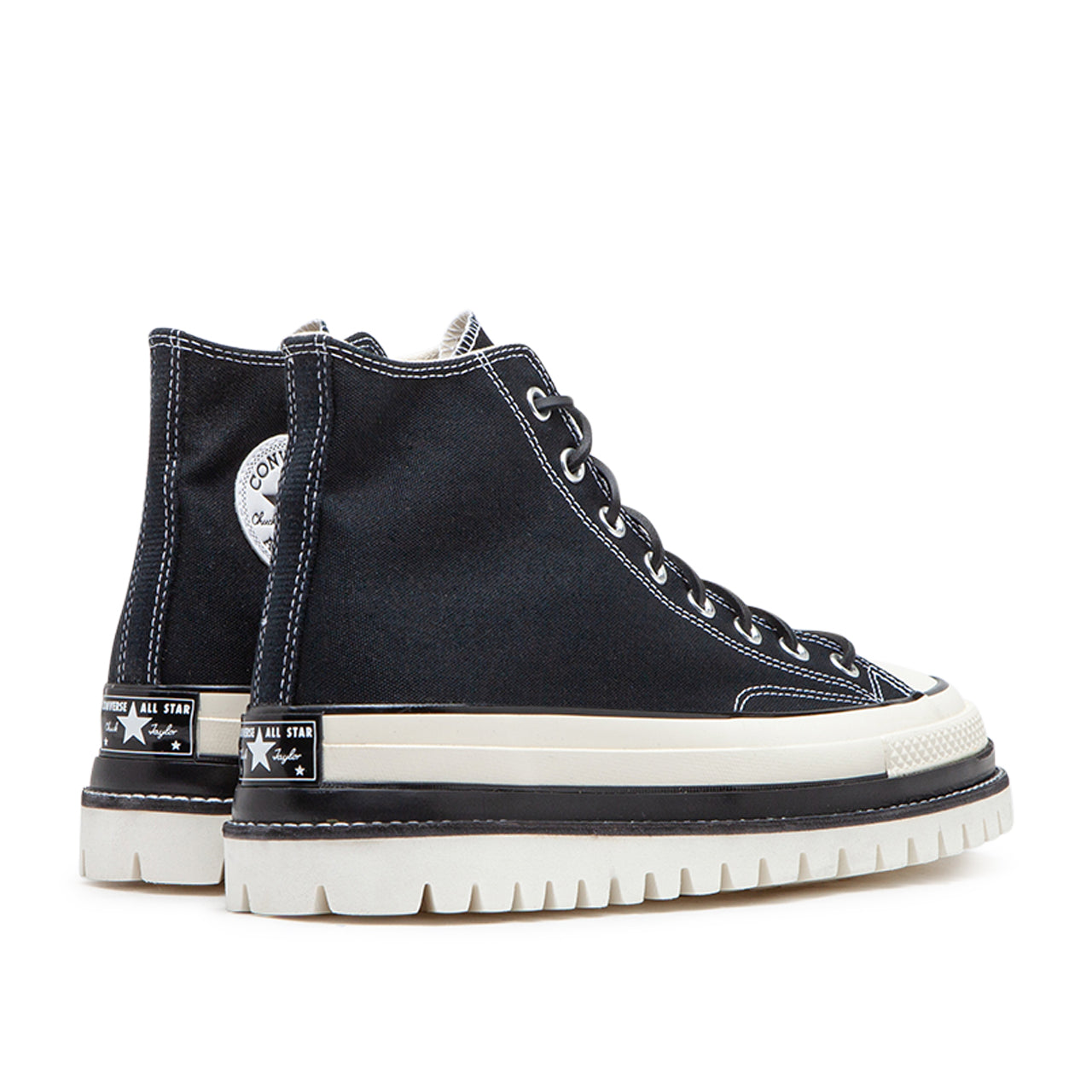 Chuck 70 Black Converse With White Stitching CONVERSE Chuck 70 HI