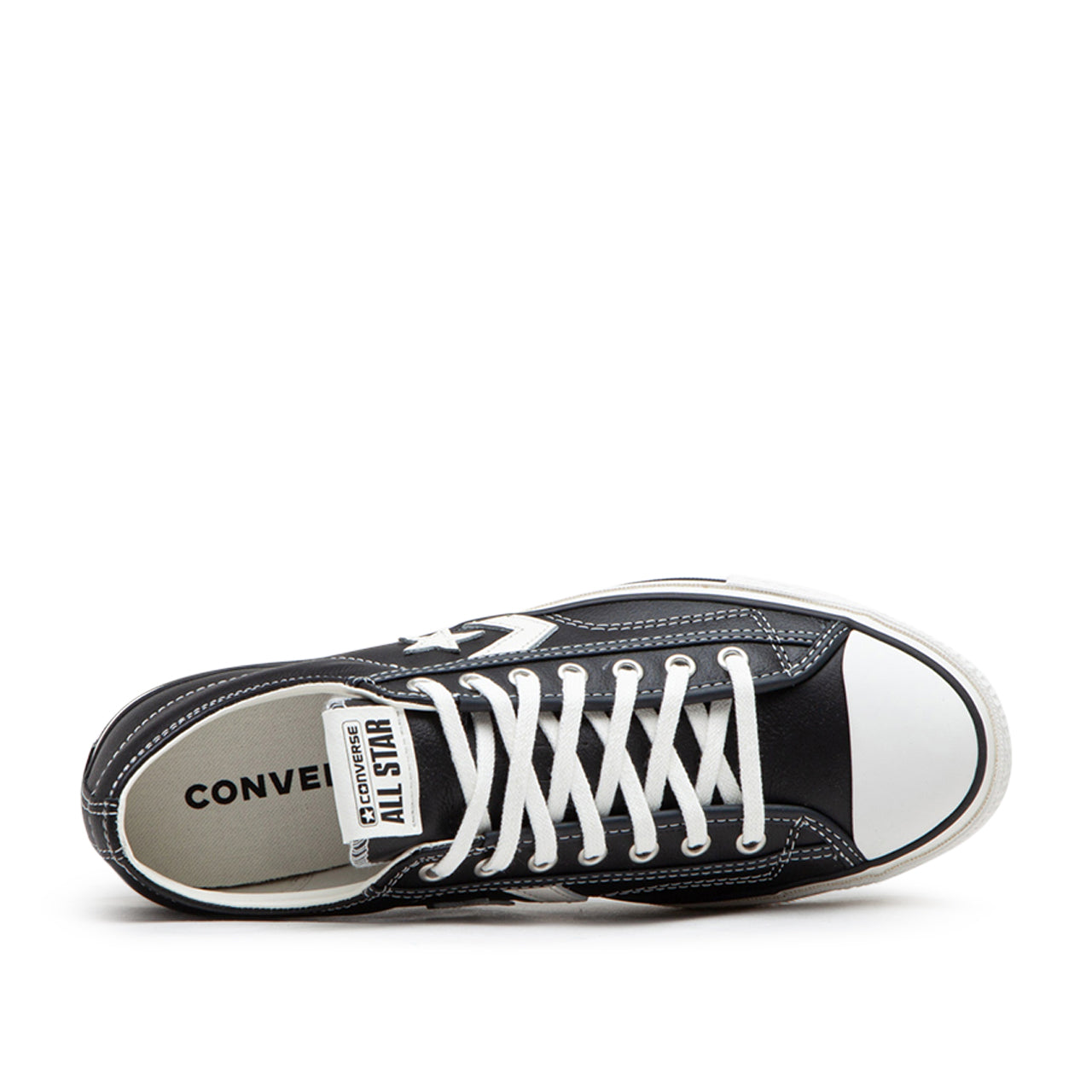 Converse Star Player 76 Fall Leather (Schwarz / Weiß)  - Allike Store