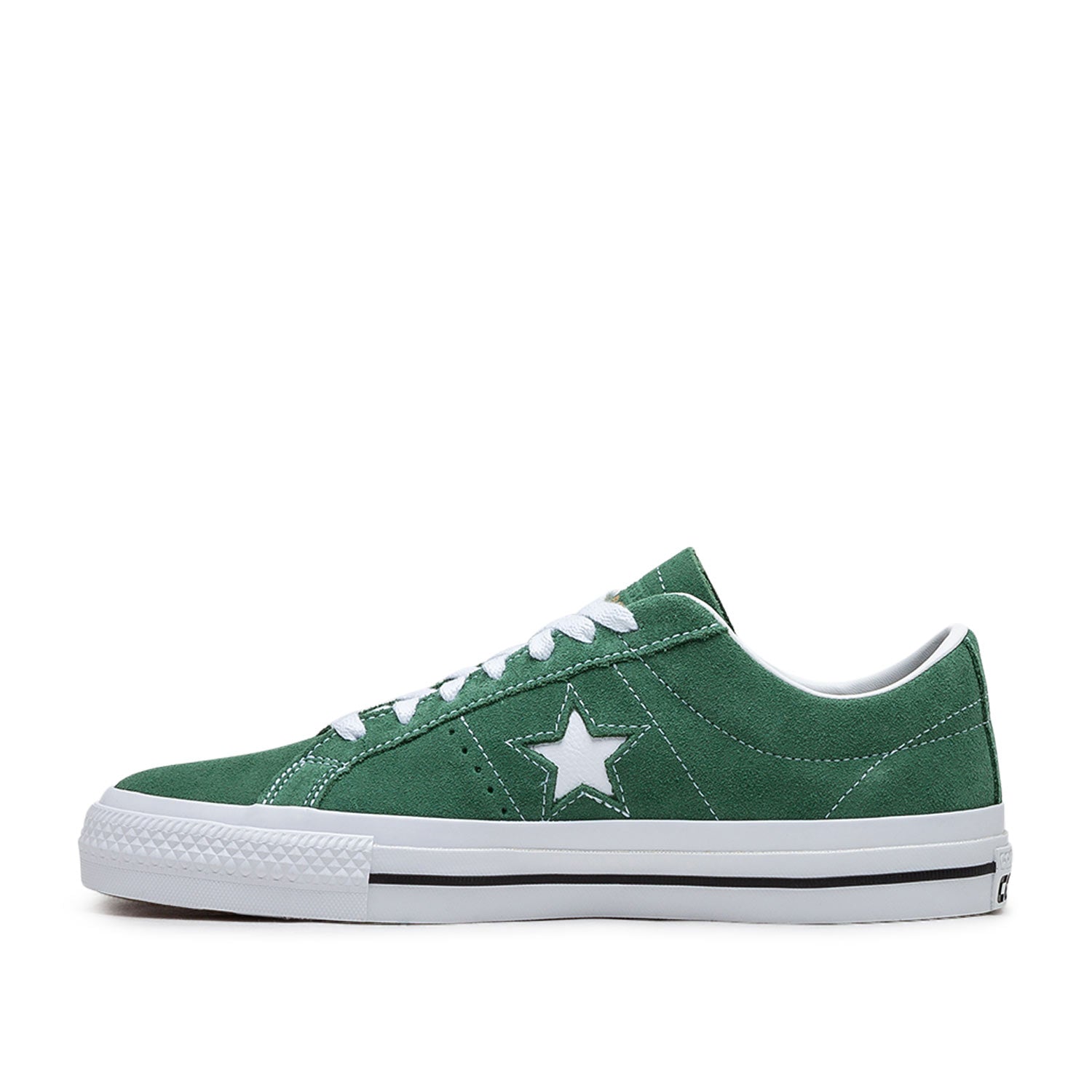 Converse pro leather suede green best sale