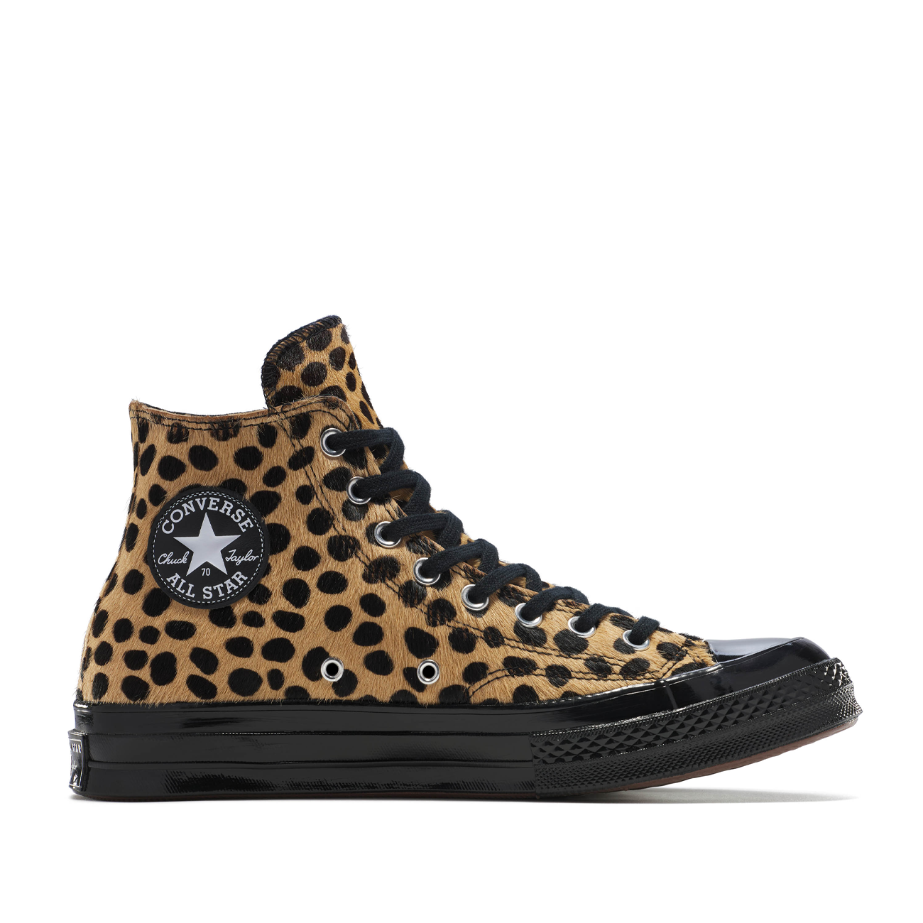 Converse Chuck 70 HI Pony Hair (Braun / Schwarz) - Allike Store