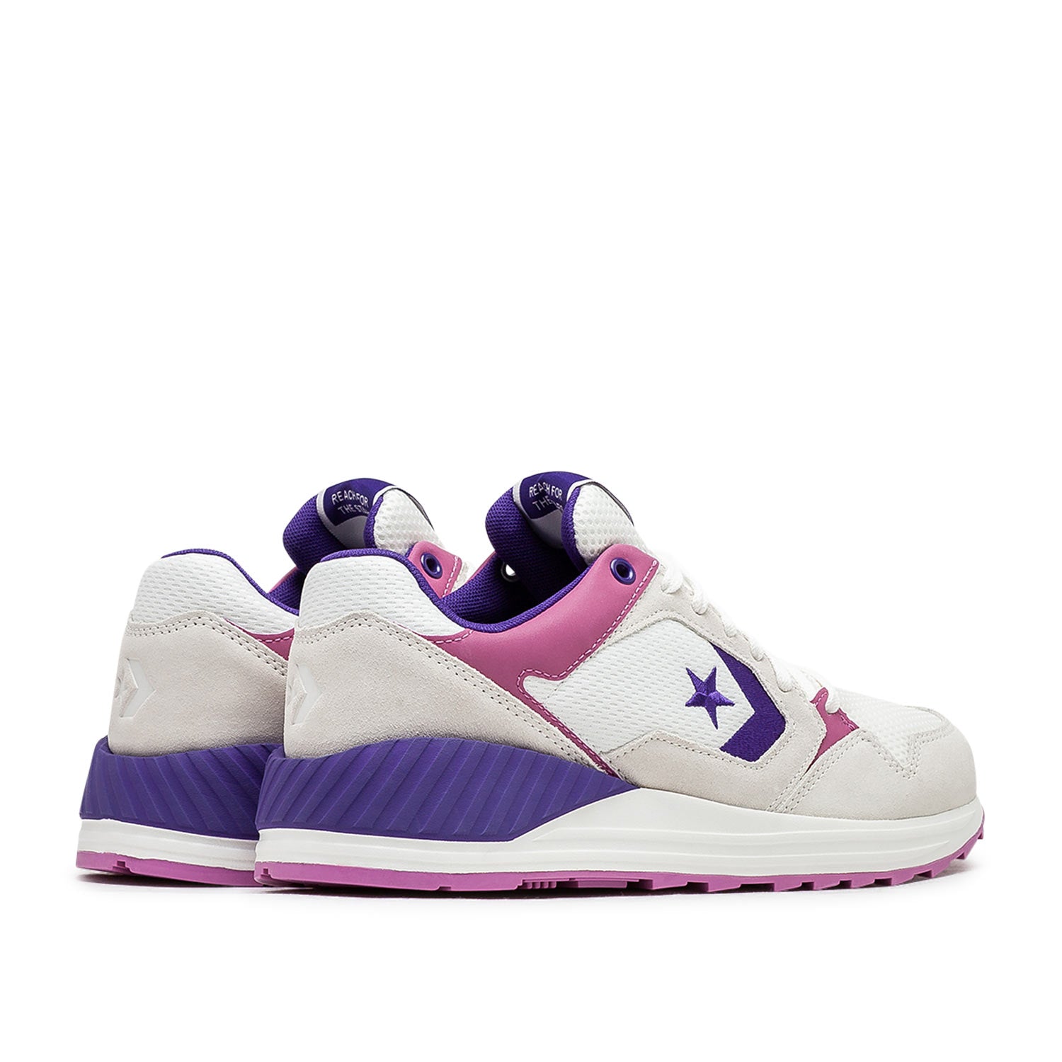 Converse Wave Trainer OX (Beige / Lila / Pink) - Allike Store