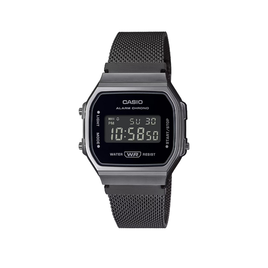 Casio  A168WEMB-1BEF (Schwarz)  - Allike Store