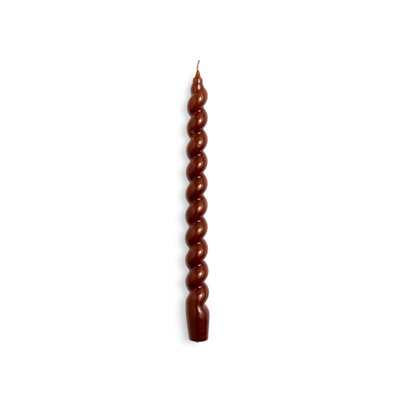 HAY Candle-Long Spiral (Braun)  - Allike Store