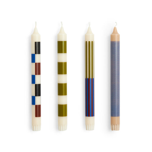 HAY Pattern Candle (Multi)  - Allike Store