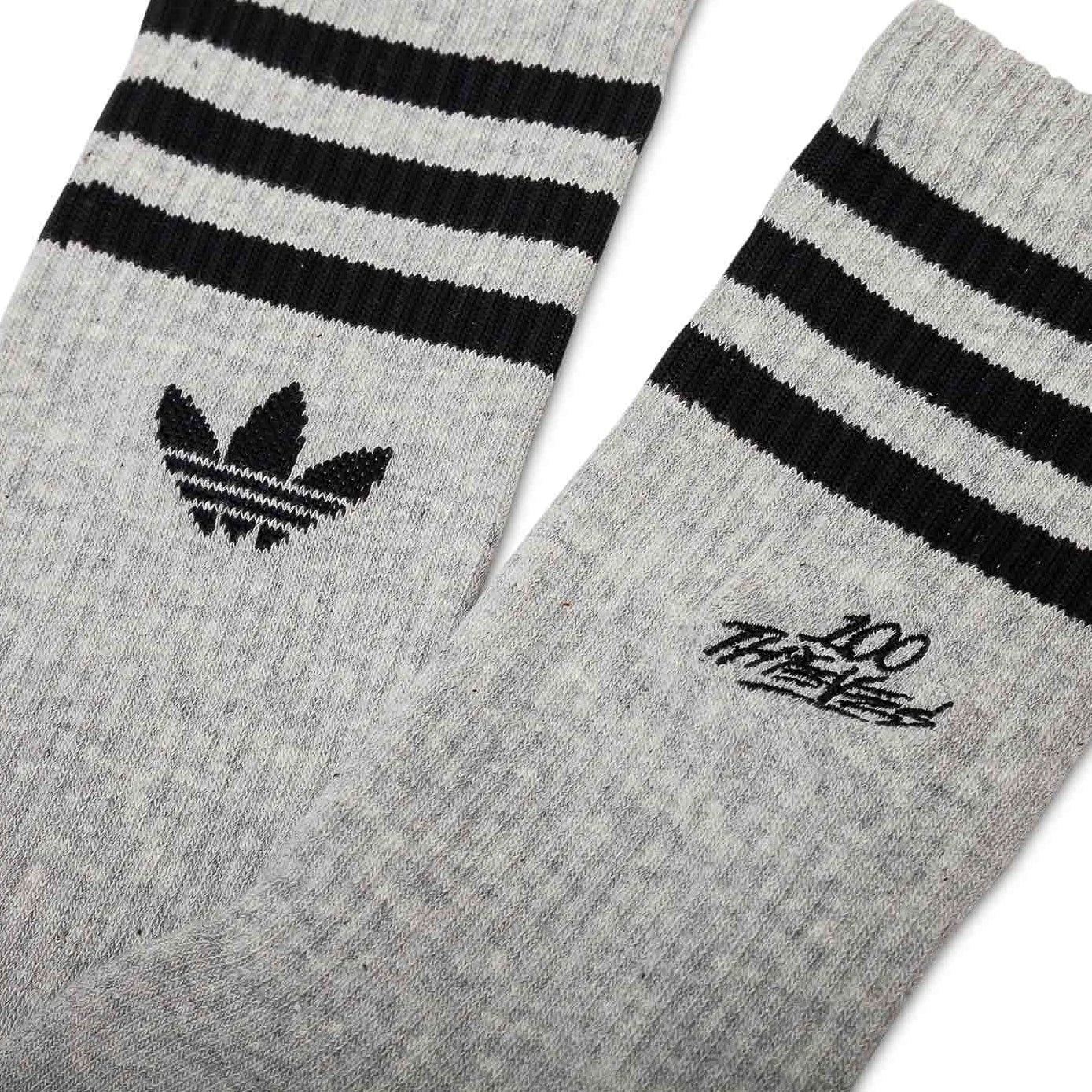 adidas x 100 Thieves Socks (Grau) - Allike Store