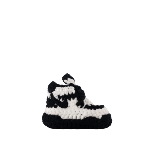 Baby Sneakers AJ1 (Schwarz / Weiss) - Allike Store