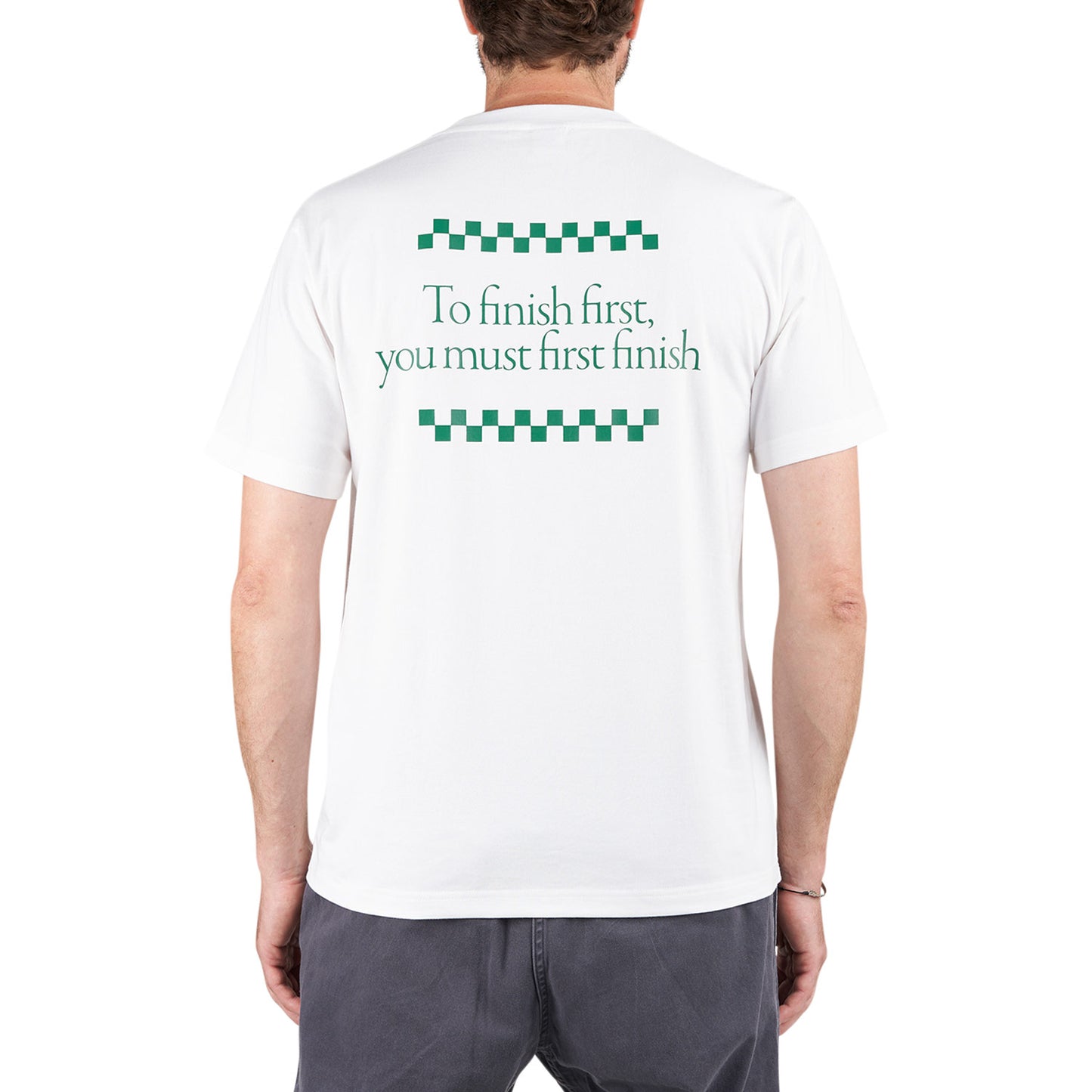 Allike Running Association T-Shirt (Weiß / Grün) - Allike Store