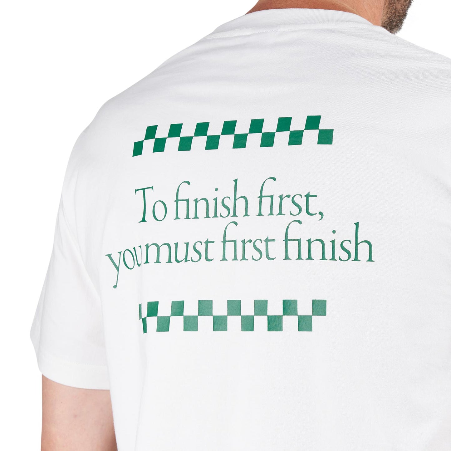 Allike Running Association T-Shirt (Weiß / Grün) - Allike Store