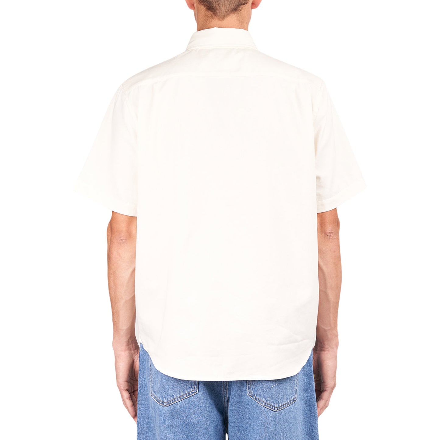 by Parra Yoga Balled Short Sleeve Shirt (Beige)  - Allike Store