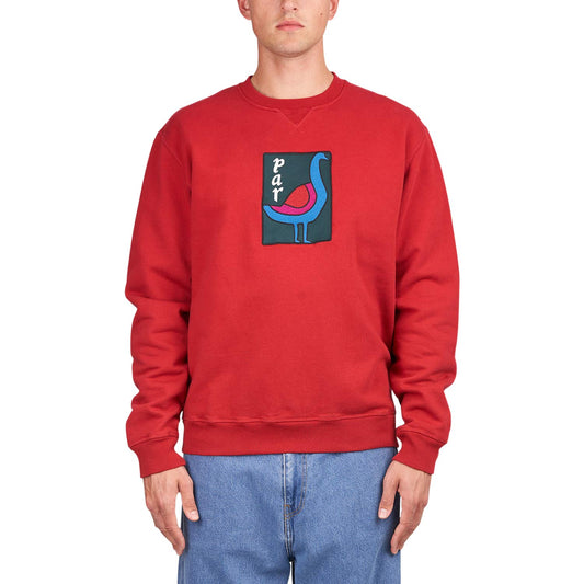 by Parra The Great Goose Crewneck Sweatshirt (Red)