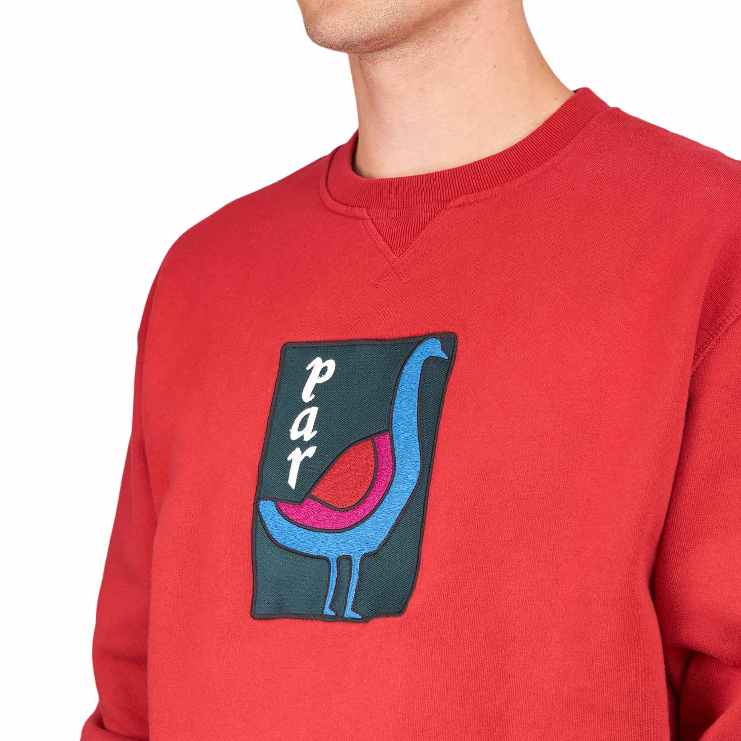 by Parra The Great Goose Crewneck Sweatshirt (Rot)  - Allike Store