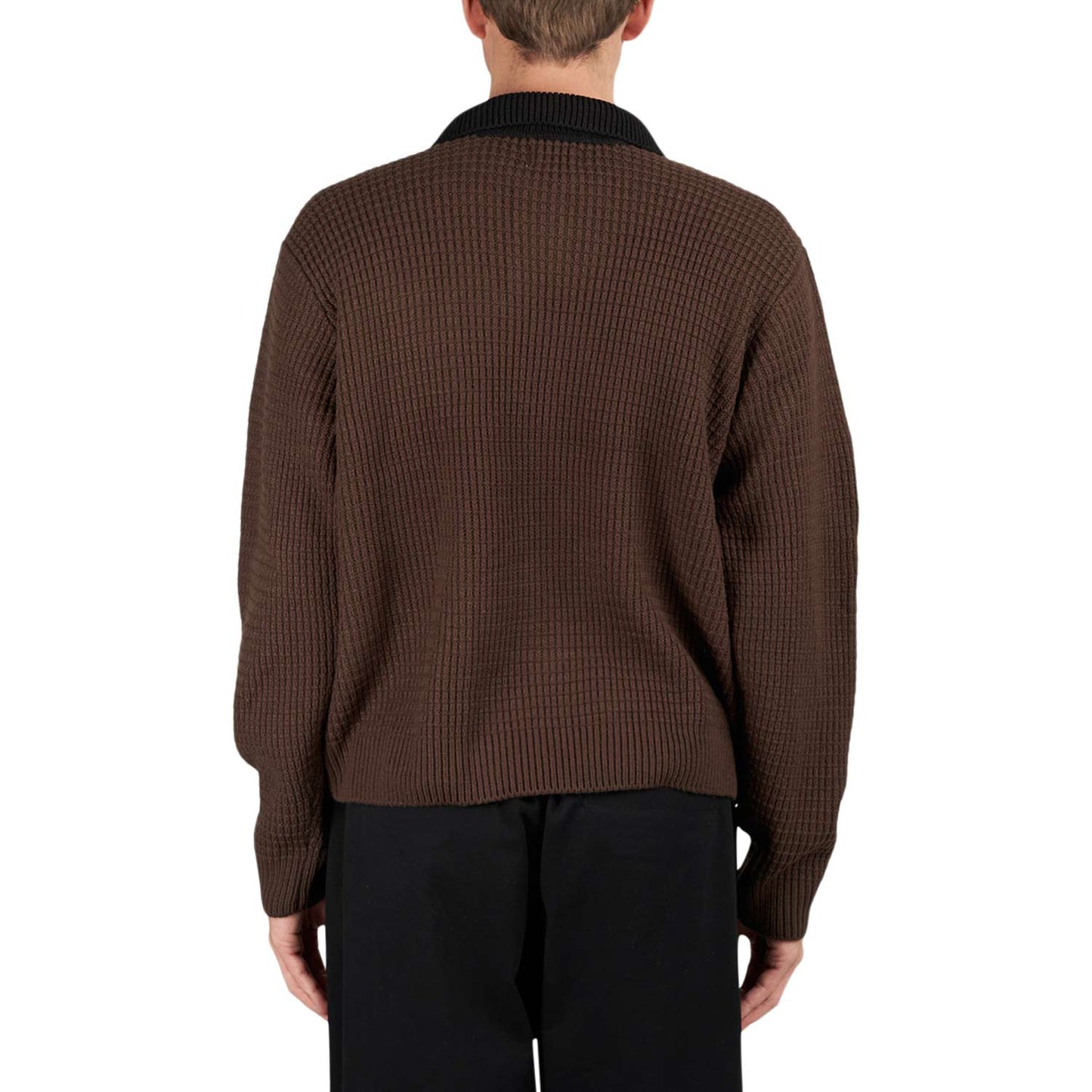 Obey Danny Polo Sweater (Brown)