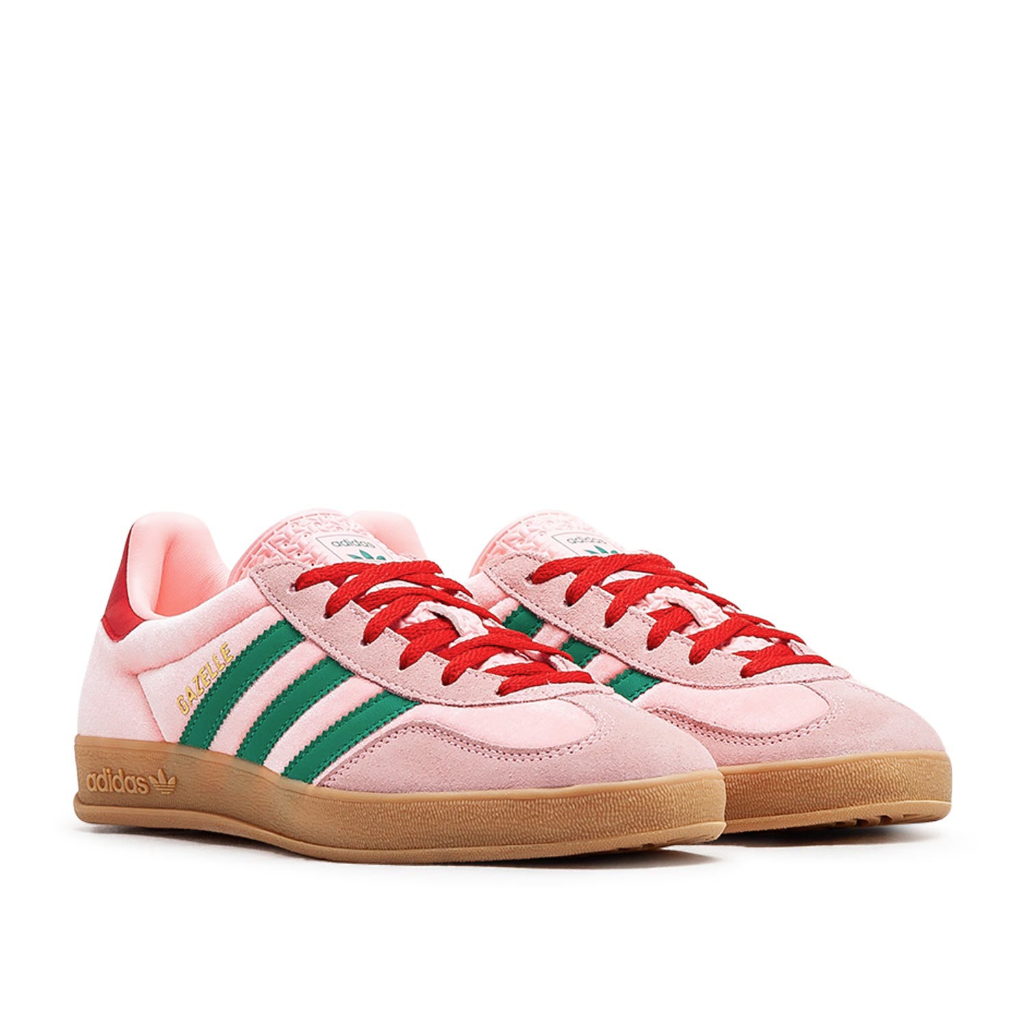 adidas WMNS Gazelle Indoor (Pink / Grün) - Allike Store