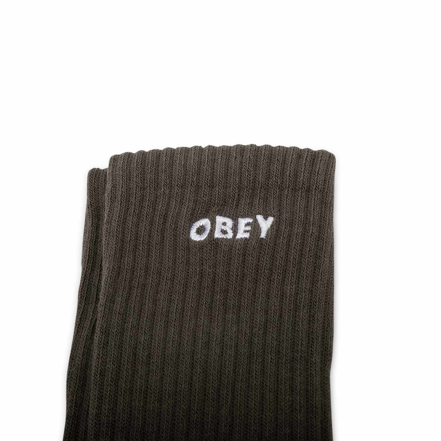 Obey Bold Socks (Olive) - Allike Store