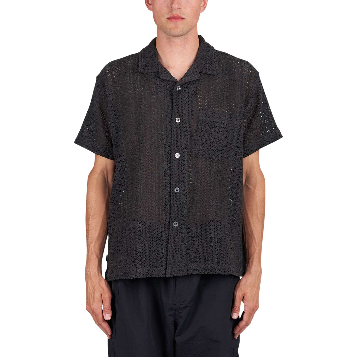 Obey Harison Woven (Schwarz) - Allike Store