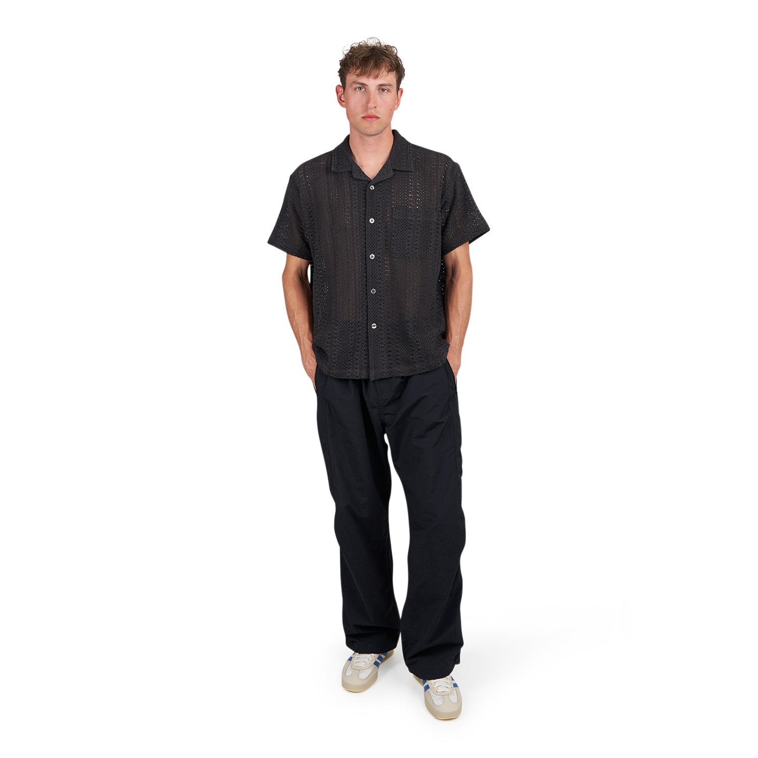 Obey Harison Woven (Schwarz) - Allike Store
