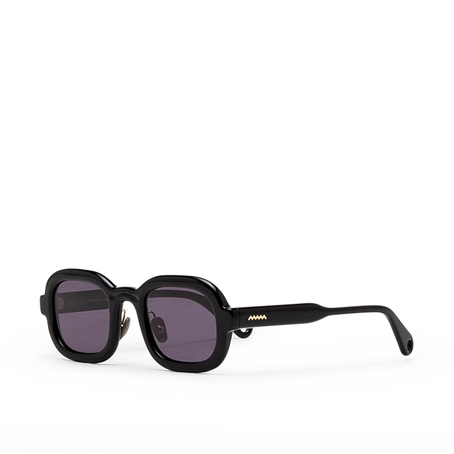 Brain Dead Newman Sunglasses (Schwarz / Lila)  - Allike Store