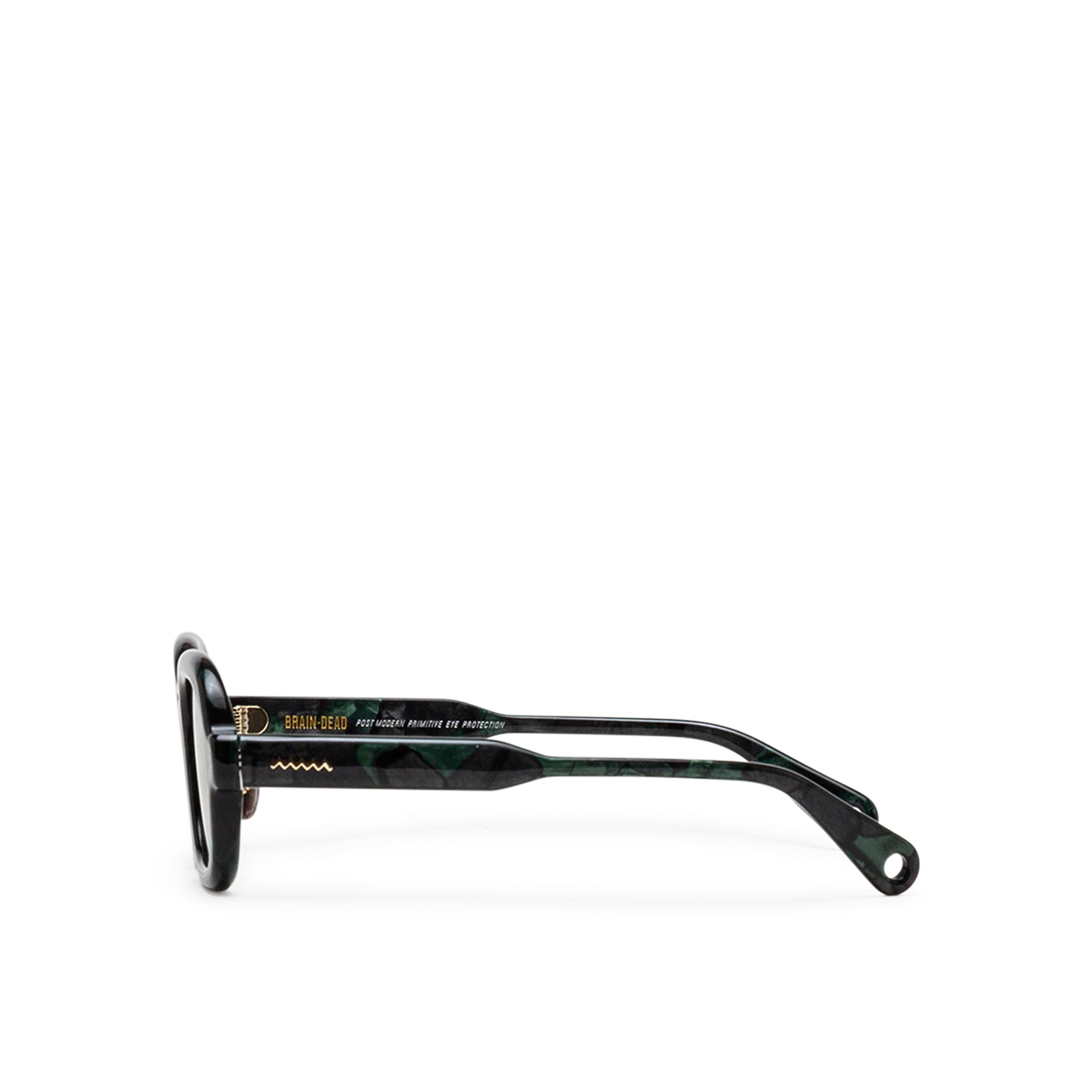 Brain Dead Newman Sunglasses (Schwarz / Grün)  - Allike Store